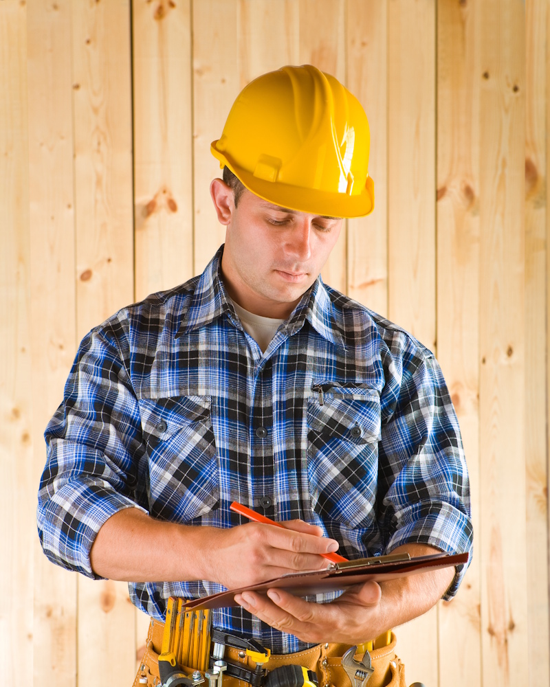 Businessman standing with arms crossed